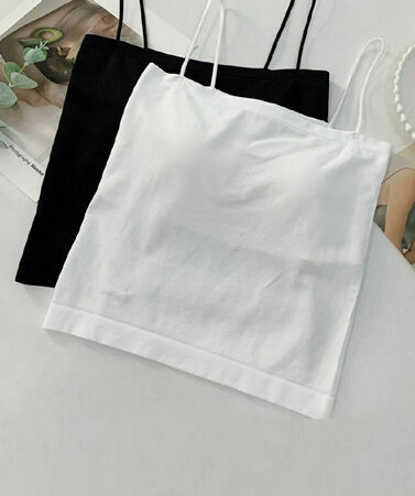 2 pack lightly padded cami top