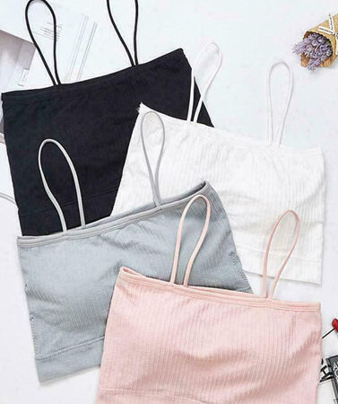 3 pack total comfort padded cami bras