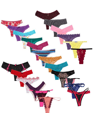 5 pack sexy thong Variety Pack