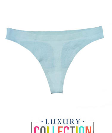 ALL DAY COMFORT WHITE LUXURY SEAMLESS THONG PANTY UNDERWEAR