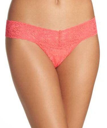 ♥ Full Floral Lace Thong Panty