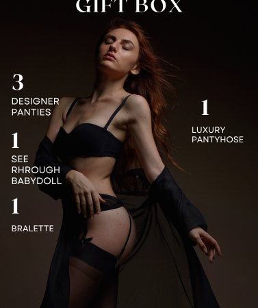Midnight Muse Black Lingerie Gift Box