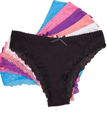 Comfortable Cotton Six Piece Mix Panties