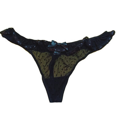 La Senza Black Instant Attraction Thong