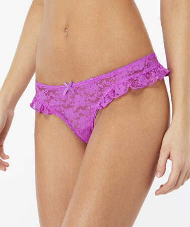 "La Senza" Pink Lace Frill Brief