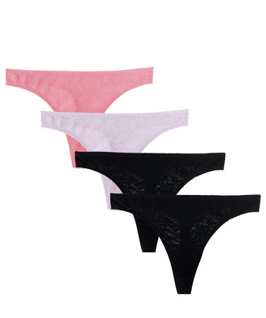 Sexy Lace thong panties pack of 4