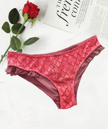 Ladies Elegant Crotch Design Transparent Brief(sold out)