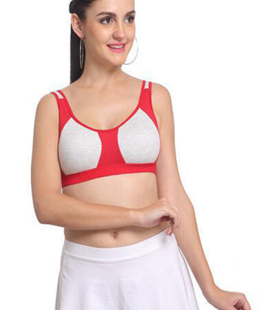 "Non" padded medium impact Sports bra ( 2 Pack )