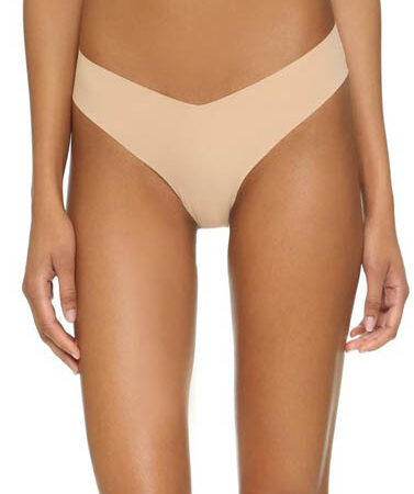 "Cute" Seamless Skin Color Women's thong Beige Panty