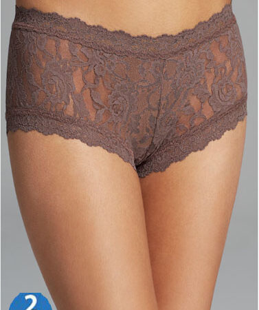 Sensual Brown Lace 2 Piece Panties