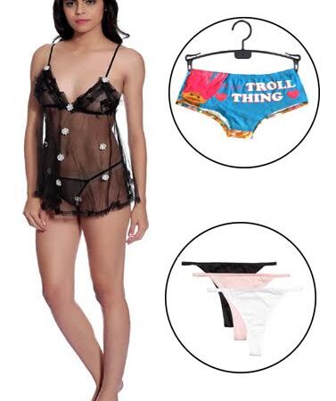 Sexy & Romantic Lingerie First Night Gift Pack