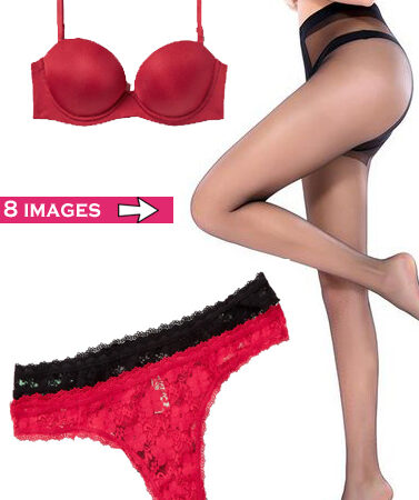 Value Pack Of 3 Sexy & Sultry Look Lingerie Set