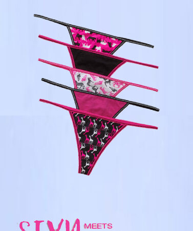 Comfort Fit Pure Cotton Thong Pk of 5