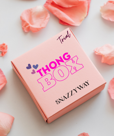 ♥Snazzyway Thong Panties Trial box