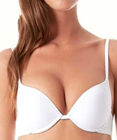 Super Sexy White Padded Wire Push Up Bra