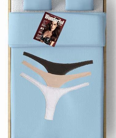 Tex Women Smooth Cotton Thong Panties Pack Of 3