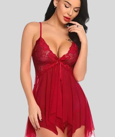 Mini Baby Doll Nightwear for Sultry Seduction