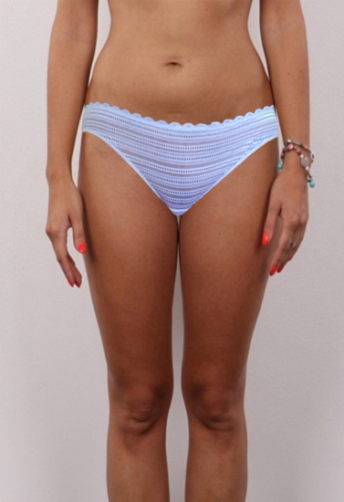 White Latest Style Sexy Temptation Transparent Lace Brief(SOLD OUT) - Image 3