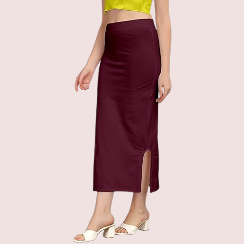 Women's Cotton Shapewear Petticoat for Sarees