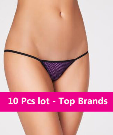 Wholesale Lot Of - 10 Pc. G-String Panties