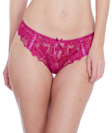 ♥closer with EVIE Magenta Floral Lace Bridal Thong (SOLD OUT)