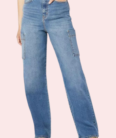 Women's Heritage Utility Loose Fit High Rise Jeans