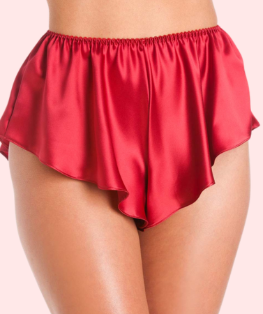 Luxury Silk Satin French Knicker