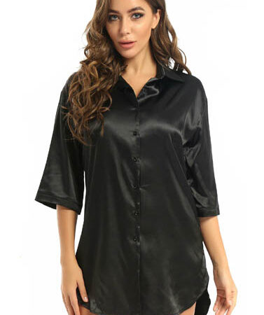 "Luxury" Japanees Satin Loung ,Sleep Dress