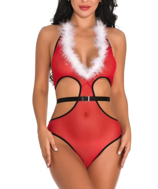 00745-Bodiquë Santa Claus Costume Christmas Dress